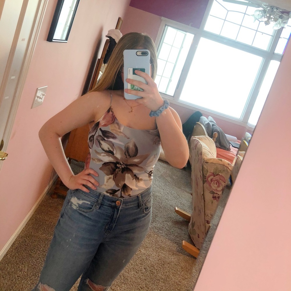 windsor floral body suit